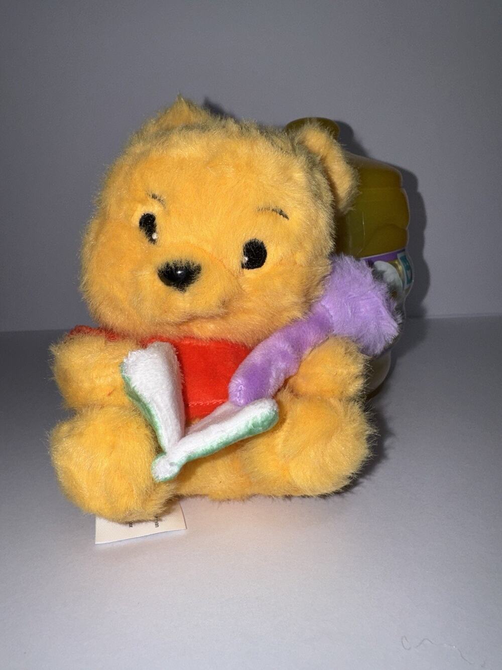 Disney Winnie the Pooh Hunny Hugs Plush Blind Box Pooh Writing In A Journal